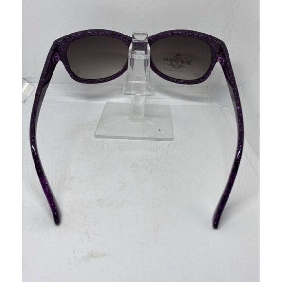 juicy couture New sunglasses black purple sparkle frames Gray Lens WJC81SG04 - Picture 5 of 7